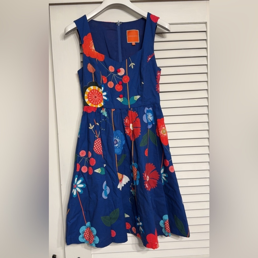 Modcloth Women’s 100% Cotton Floral Dress Size XS FINAL PRICE DROP